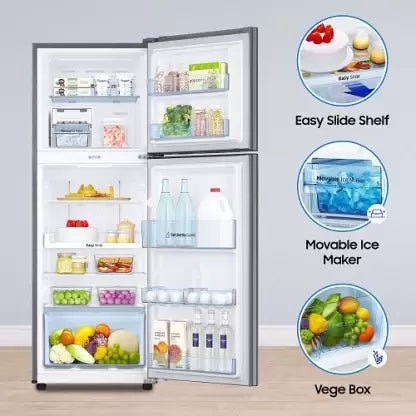 SAMSUNG 236 L Frost Free Double Door 2 Star Convertible Refrigerator (Refined Inox, RT28C3922S9/HL) SAMSUNG 236 L Frost Free Double Door 2 Star Convertible Refrigerator (Refined Inox, RT28C3922S9/HL)